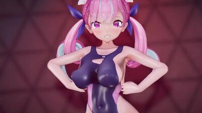 Kotarou3990 - [Bass Knight] Minato Aqua mmd