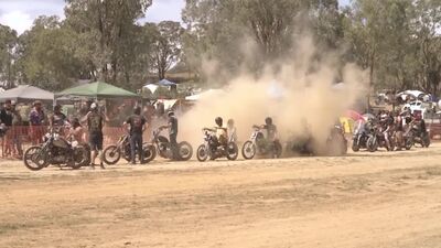 Мотофестиваль Mudgee Meltdown 2019 X Billy Sixes Safari, гонки на мотоциклах