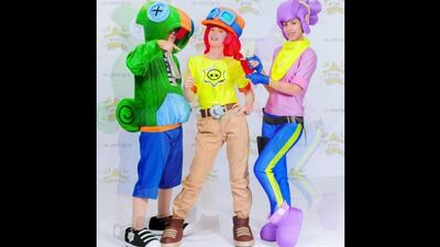 Трио Джесси, Леон и Шелли. Бравл Старс от Играй!