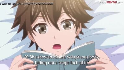 Хентай без цензуры, где парень лишился девственности с опытной женщиной