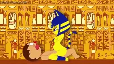 Египетская кошка | ankha | ankha zone | анкха | egyptiain cat | хентай | hentai | секс | sex boobs | сиськи | жопа | ass | грудь
