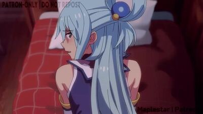 Aqua • Аква •【Konosuba】(Maplestar)