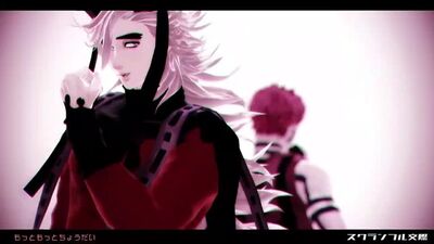 Kimetsu no yaiba. Douma x Akaza.