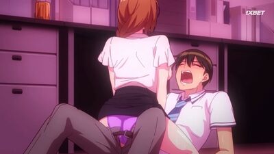 Hentai / Хентай 18+ .Modaete yo, Adam-kun (1-4 серия) [Озвучка]