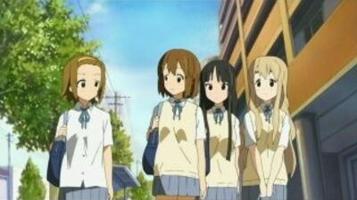 Легкая музыка [ТВ 1] / K-On [TV 1] - 3 серия из 14 ( Русская озвучка) [720]