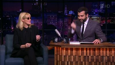 Певица Джоанна Стингрей о ленинградском рок-клубе и книге воспоминаний. Вечерний Ургант. 02.04.2019