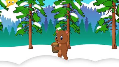 Мишка косолапый по лесу идет. Песенка мультик видео для детей. Наше всё!