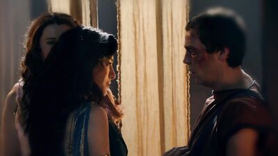 Голая Lucy Lawless, Jaime Murray