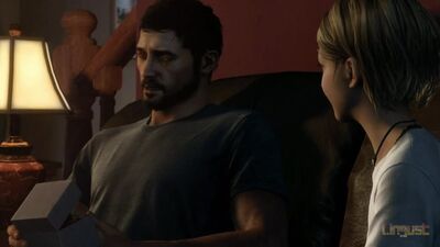 The Last of Us. Joel & Sarah - Birthday Present (cut) | PS4