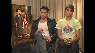 New Moon Twilight Interview- Alex Meraz and Kiowa Gordon
