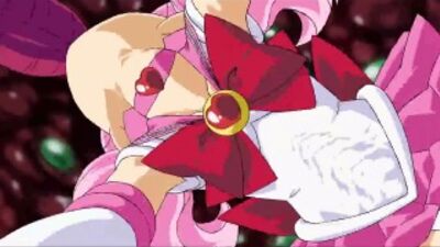 Сейлор Чиби-мун хентай щупальцами