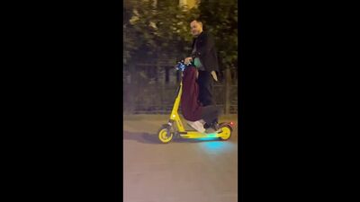 Люди в шоке, да я и сам в ахере — минет на самокате не для слабаков. подпишись на папки18+