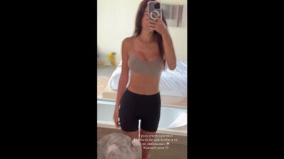 MISS MAXIM Миля Нургалиева похвасталась очень красивой грудью