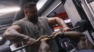 Samson Dauda, Dean White & Neil Currey Train Arms