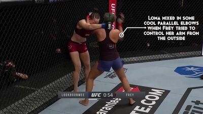 Лома Лукбунми. Тайский клинч в ММА