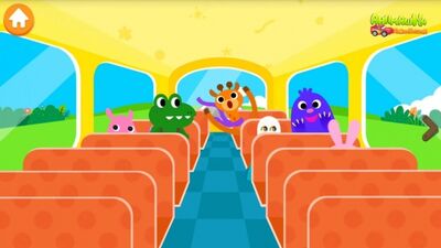 Мультики для детей. Детская песенка про автобус. Развивающие мультики для детей. Мультик песня.[1]