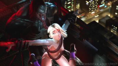 3D - [HENTAI] - Spider Gwen fucked by Venom