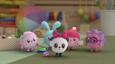 Малышарики. Просыпайся - 22 серия - зарядка и песенка для детей