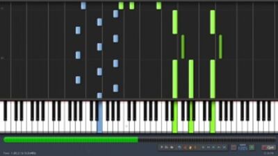 Песня про довакина на фортепиано-Skyrim