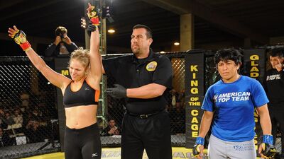 Ronda Rousey vs Ediene Gomes KOTC