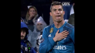 Гол Криштиану Роналду Ювентусу через себя (03.04.2018). Лига Чемпионов. 1/4 финала. Ювентус - Реал Мадрид 0:3