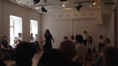 Школа-Студия МХАТ. Анжелика Катышева - Вертикаль из блокнота...