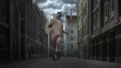 Прикол из аниме "Атака Титанов"