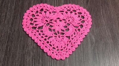 Сердечки на день святого валентина крючком (Svetlana Fabricij)