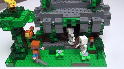 Лего Майнкрафт Храм в Джунглях 21132. Обзор LEGO Minecraft 2017 года