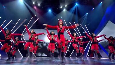 ★Группа "Киномир Кавказ"★ "Я смогу!" - Ольга Бузова танцует аджарский танец +