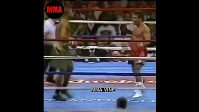 Великолепный Рой Джонс против человека с железной волей Винни Пациенца.