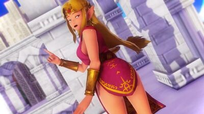[Zelda] Zelda's Big Butt (SSBU, by Imbapovi)