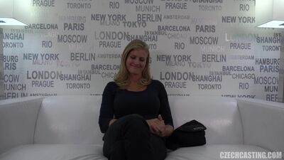 [CzechCasting] Adriana (6941) (Casting, Big Tits, Amateur, Blonde, Czech, Oil, MILF, 2017) 04.11.17