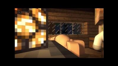 Зомби выебал и накачал спермой малышку из Minecraft ( порно комикс) Хентай .mp4