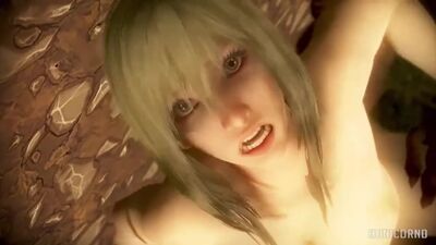 3D porn - Aranea and Her Game Over (Final Fantasy XV sex)