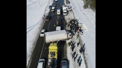 Жуткая авария произошла на трассе Самара-Тольятти