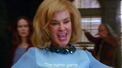 The Name Game w lyrics - Jessica Lange American Horror Story Asylum