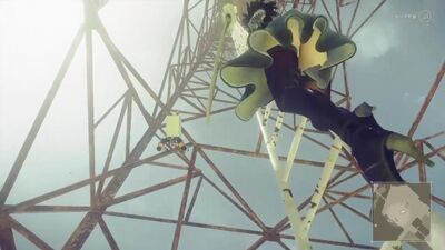 NieR: Automata — Лестница