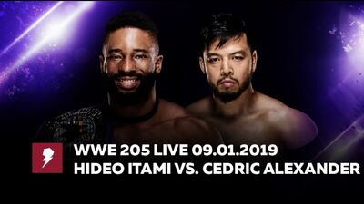 [#My1] 205 Лайв 09.01.2019 - Хидео Итами против Седрика Александера - за претенденство на титул полутяжеловесов