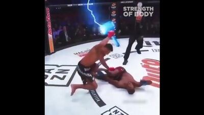 Молот Тора помог бойцу ММА победить