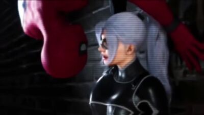 ↬ spider-man ps4 ; spider-man x black cat
