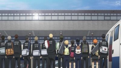 [субтитры | 01] Волейбол!!: Старшая школа Карасуно VS академии Шираторизава | Haikyuu!! 3 | 1 серия русские | SR