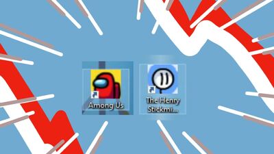 Among Us и Henry Stickmin столкнулись | Мини-анимация