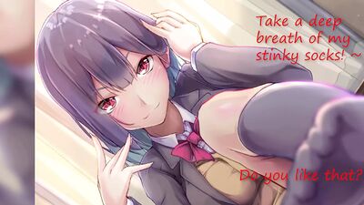 Хентай ступни и носки, инструкция по дрочке - дыхание - обратный отсчет