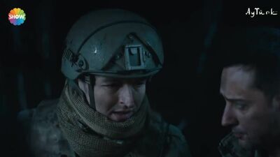 Новая стычка на границе и ранение майора Барыша_кадры из 2 серии_Караул