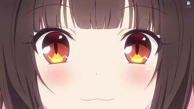 Аниме девушка кошка по имени Чокола из игры Nekopara - живые обои для Wallpaper Engine