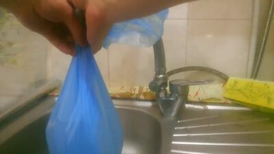 Как сделать вагину из пакета дома! Реалистичная игрушка 18