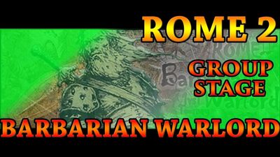 Total War - Rome 2 - Barbarian Warlord - Group stage #4 - Diablo/VM vs Wolf of Ichkeria
