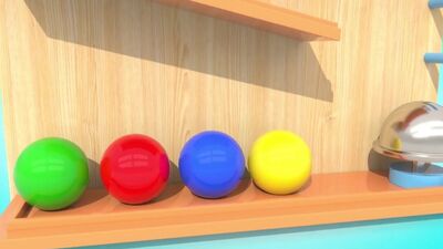 Обучающий Мультик - Деревянный Домик и Цветные Шарики _ Изучаем Цвета с Малышами
