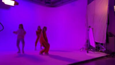 Съемки клипа Татьяна Меженцева "Неоновый рюкзак"